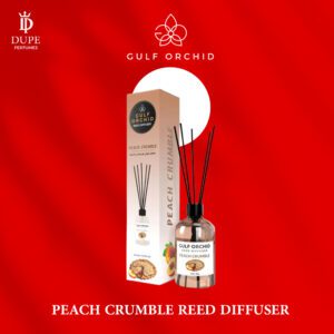 PEACH CRUMBLE REED DIFFUSER